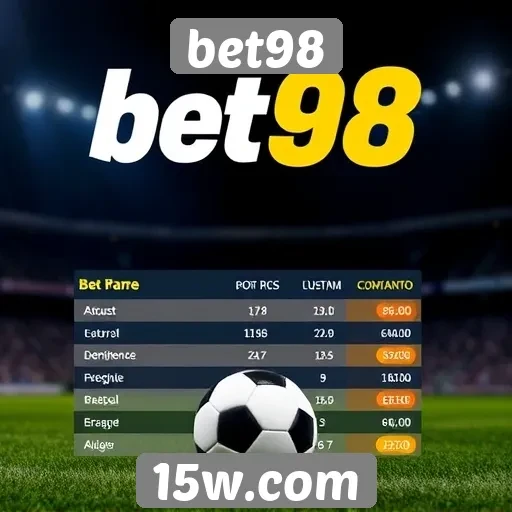 Comparação de odds entre bet98 e concorrentes